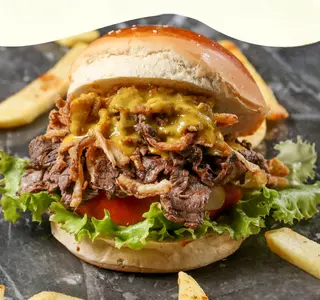 Kebab burger