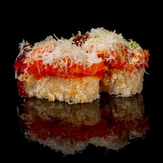 C1. Crispy salmon rice 4 pezzi