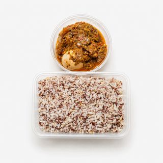 Ofada Rice with Sauce