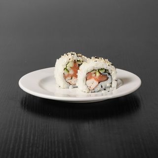 227 - California makis de salmon,cangrejo y pepino (8 uds)