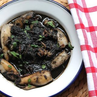 Sepias baby en salsa marinera