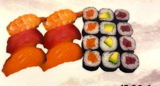 B7.Nigiri Y (18 Uds..) Variado De Maki