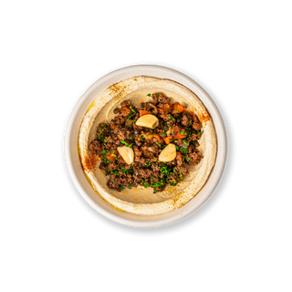 Хумус купа с мляно месо