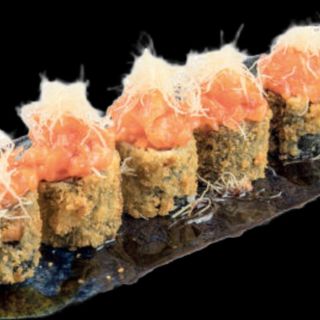 Hosomaki spicy salmon fritti