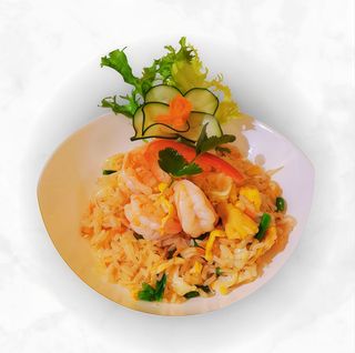 9B. Kao Pad Kung De Langostinos