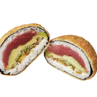 Sushi-Burger z tuńczykiem i jalapeno