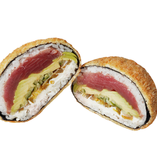 Sushi-Burger z tuńczykiem i jalapeno