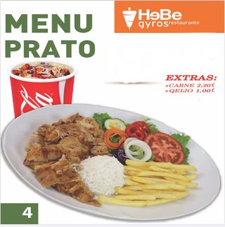 Menu 4 - Prato