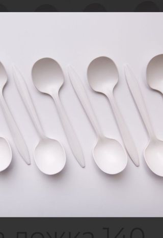 Ложка супова одноразова еко