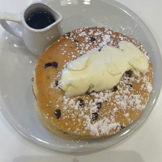 Pancake con gocce di cioccolato