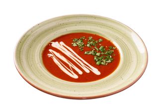 ZUPPA CON CREMA DI POMODORO
