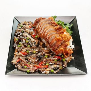 Chicken tempura w sosie słodko kwaśnym