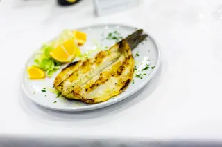 Spigola alla griglia