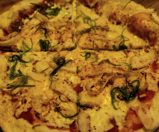 Pizza De Grelos Salteado (33 Cm.)