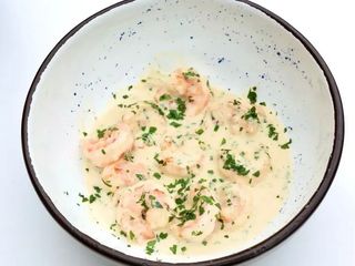 Хвости білоногих креветок по-французьки (200g)