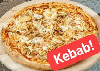 Pizza Kebab 33cm