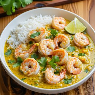 Krewetki z curry