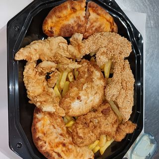 Platou de pui crispy- 2 persoane