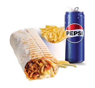 Meniu Kebab mare de pui