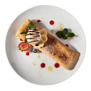 Млинці з бананом та шоколадом (210г)