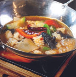 200 Piccola padella fai da te con calamari