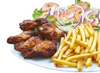 Piatto ali di pollo
