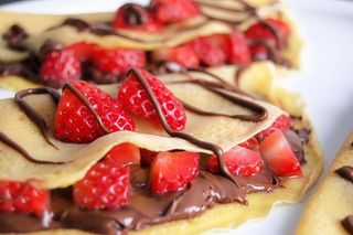 Crepe Nutella e Fruta