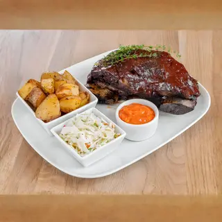 Żeberka wołowe w sosie barbecue
