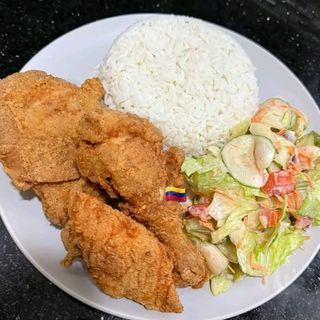 Menu pollo frito 