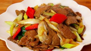 61A. Cerdo Con Salsa De Ostras