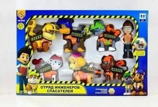 Набір Героїв Дитячого Патруль 7 В 1 Загін Рятувальників 2