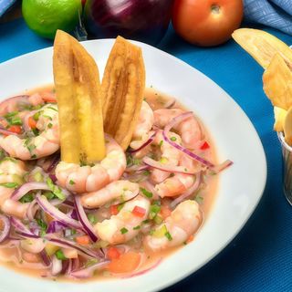 Ceviche De Camarones Ecuatoriano