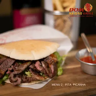 Menu 2 - Pita Picanha