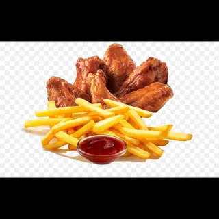 Chicken and chips 