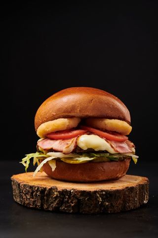 Lord of the rings with fries and sos burgatore