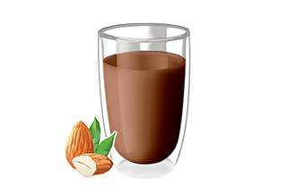 Какао з мигдалевим молоком