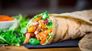 Yufka - piadina - döner kebap