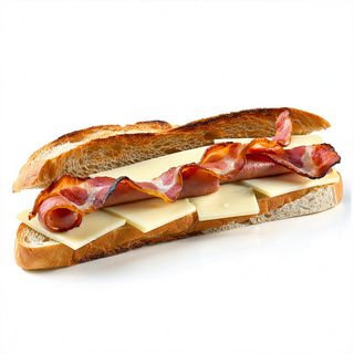 12. Bocadillo De Frankfurt Beicon Y Queso