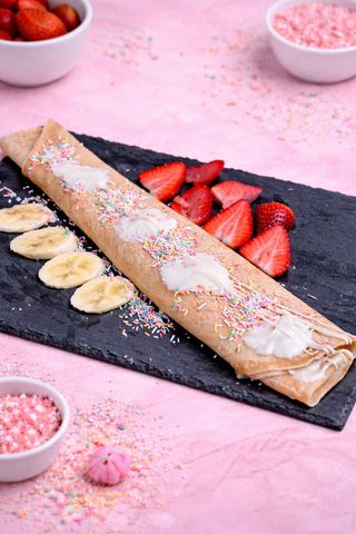 Палачинка с бял шоколад