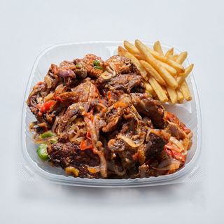 Kikalayi Pork With Chips