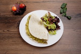 Pesto chicken tortilja