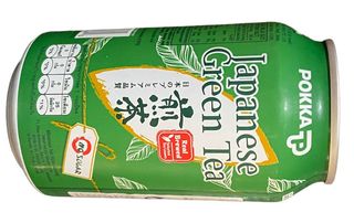 Tè verde Pokka non zuccherato in lattina 33 cl