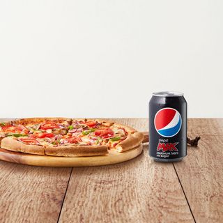 Pizza vegetal familiar