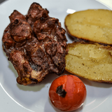 Carrilleras a la brasa