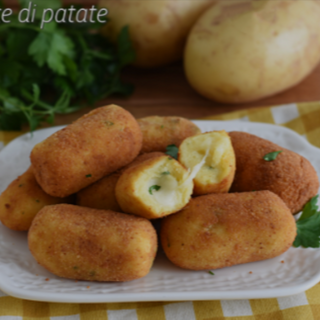 Croquette Di Patate E Mozzarella