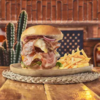 Doble Bbq Bacon Burger