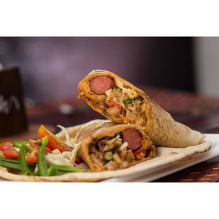 Chicken And Sausage Shawarma