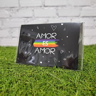 Tarjeta Amor es amor