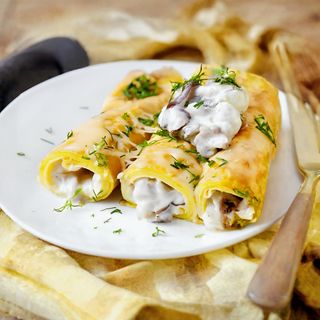 Crêpe Escalope Champignon