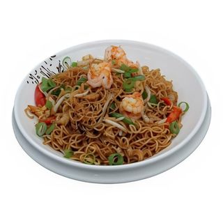Yakisoba Con Gambas